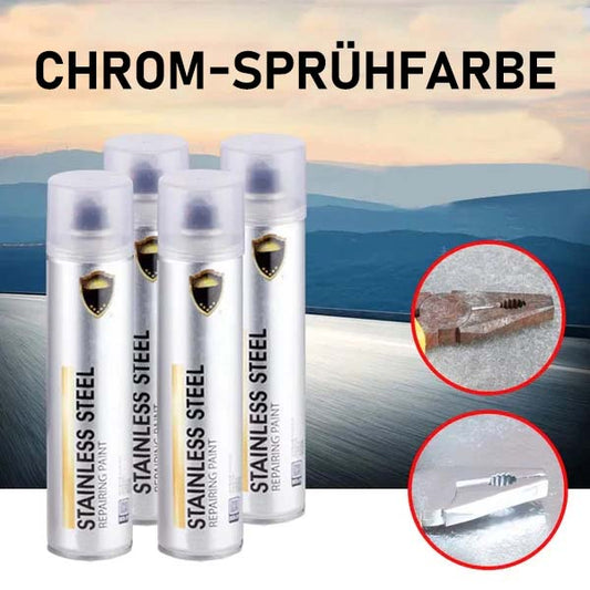 Edelstahl Chrom Sprühfarbe 350ml