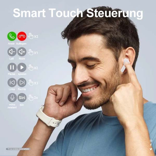 🔥Bluetooth-Kopfhörer mit ENC-Geräuschunterdrückung💯💯💯