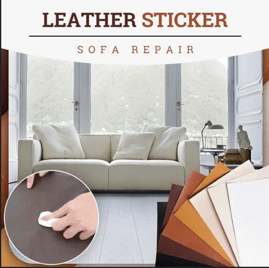 Sofa Reparatur Leder Aufkleber