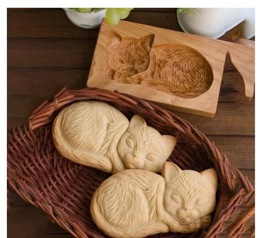 🔥HOT SALE-49% OFF⏰💖WOOD PATTERNED COOKIE CUTTER - EMBOSSING MOLD FOR COOKIES