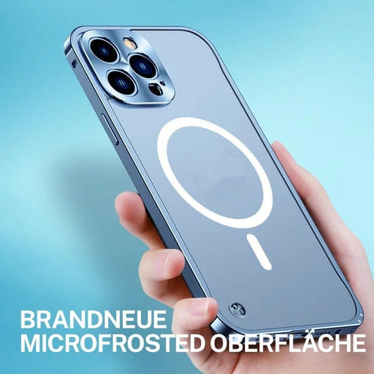 Magnetische Handyhülle für iPhone mit Metallrahmen