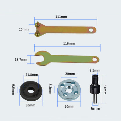 🔥Hot Sale🔥Elektrische Bohrmaschine Winkelschleifer Verbindungsstange Set