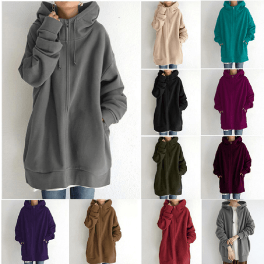 Sana ™ Long Hoodie Pullover | Bleib in den kalten Tagen schön und warm